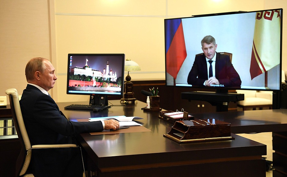На встрече с Путиным врио Главы Чувашии озвучил предложение по снижению в регионе смертности от сердечно-сосудистых заболеваний