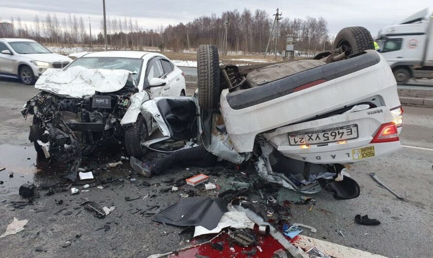Крупное ДТП с погибшими произошло на трассе Чебоксары-Новочебоксарск